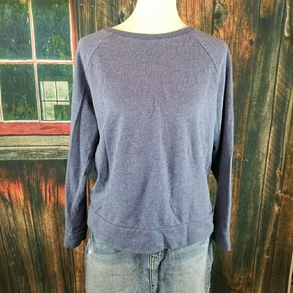 NWOT H&M Heather Blue Sweatshirt - Picture 1 of 5